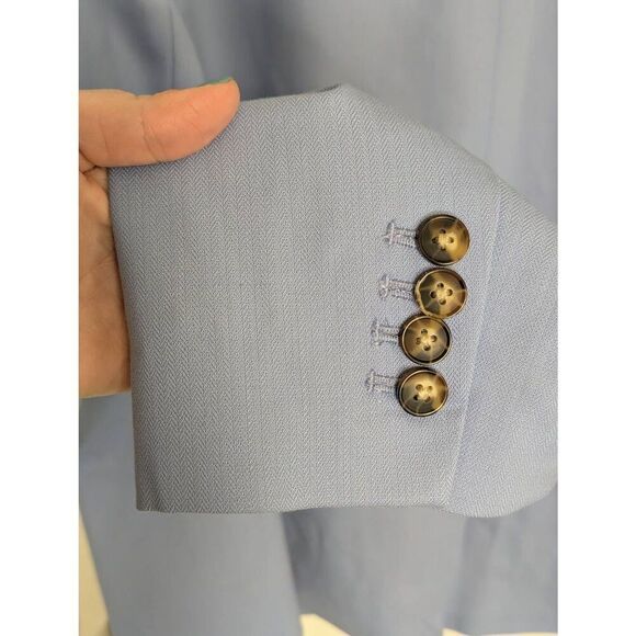 NWT J.Crew Willa Blazer in Dark Seaside Italian City Wool Blazer - Size 22 - Picture 8 of 12